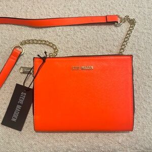 Steve Madden Neon Orange Crossbody Bag